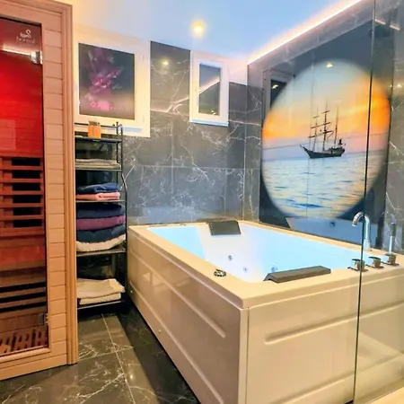 Apartmán Droom-sauna Balneo & Cinema A Jusqu'a 4 Invites